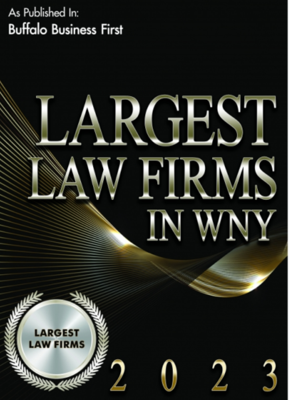 Largest Law Firms in WNY 2023 - 575x794 buffalo badge