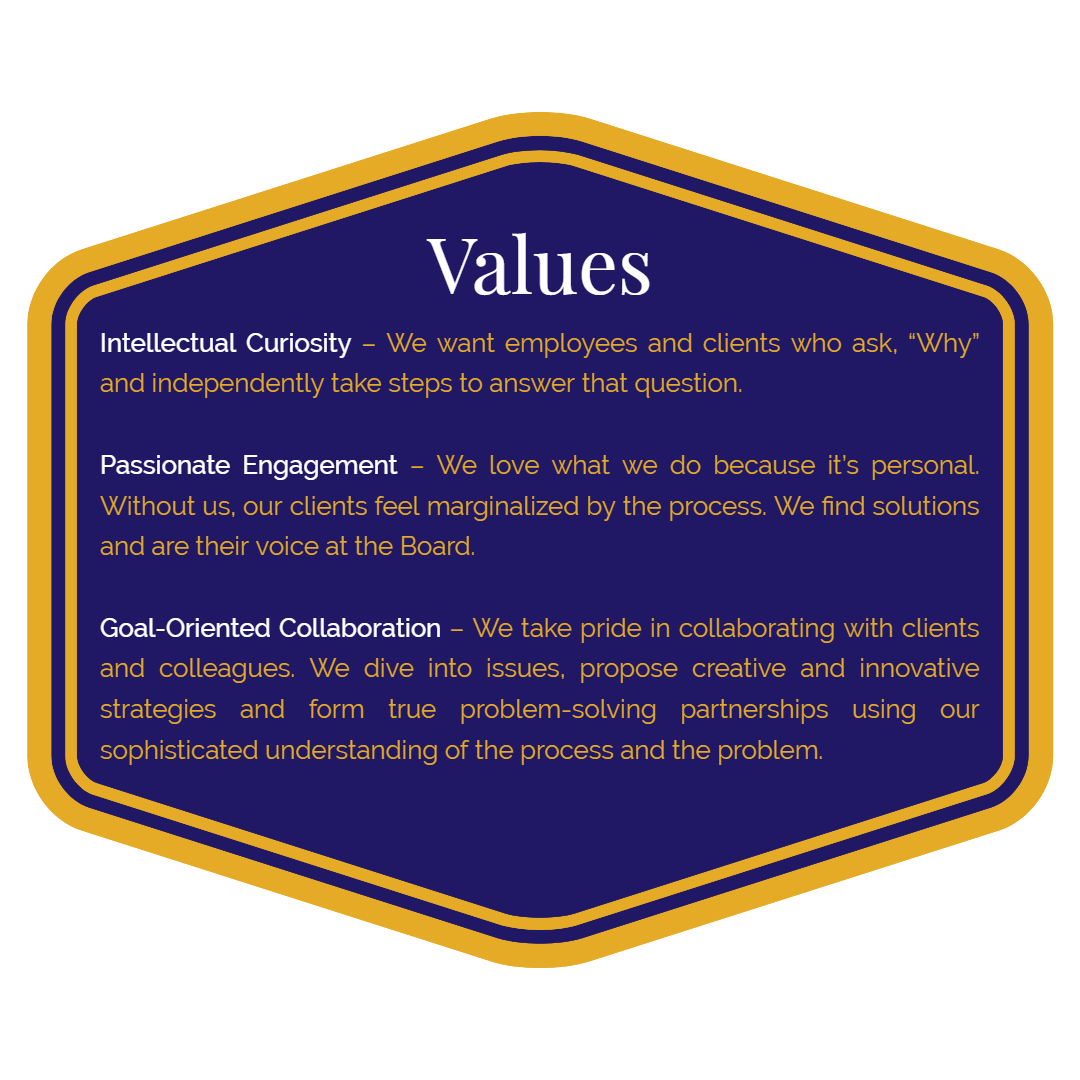 New Adjuster Welcome - Values 1